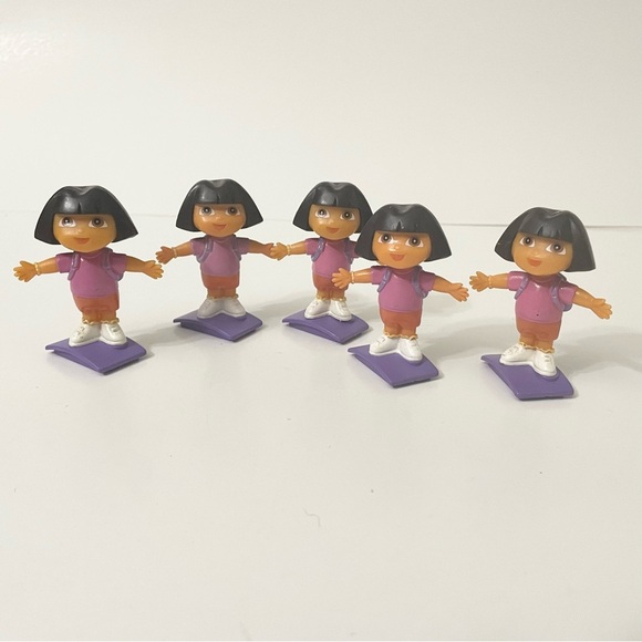2006 Dora the Explorer and Swiper Figures Cake Toppers Toys - Picture 4 of 16